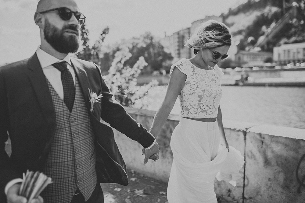 photographe mariage rock hipster lyon alternatif décalé péniche