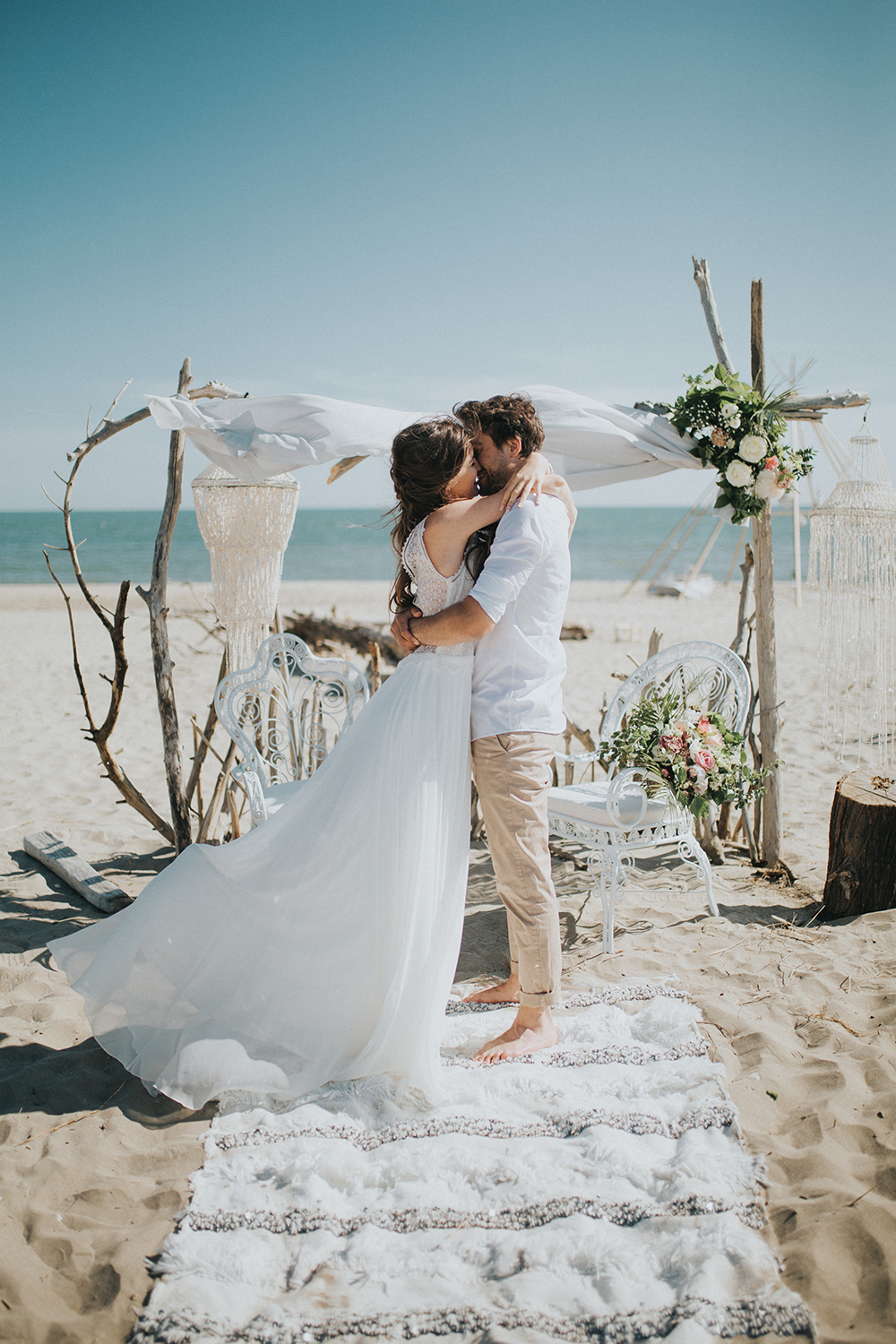 photographe mariage provence camargue tipi folk boho lyon plage