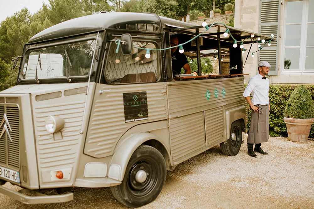 photographe, mariage, provence, cocktail, foodtruck