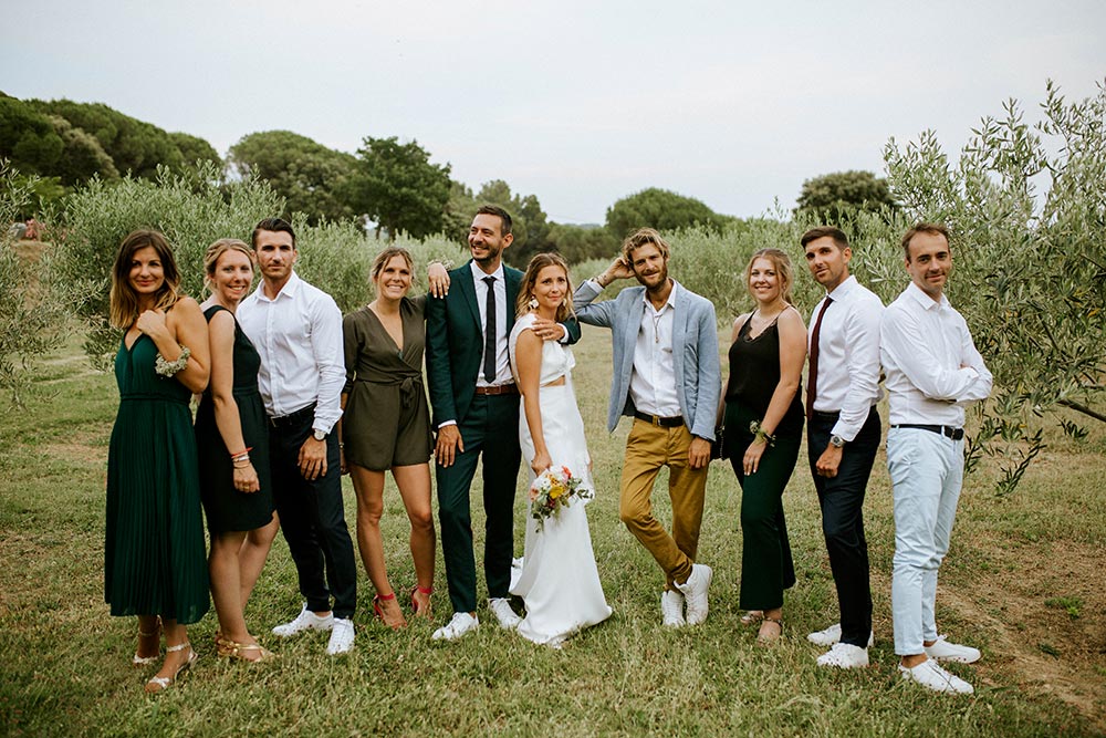 photographe, mariage, provence, photo de groupe