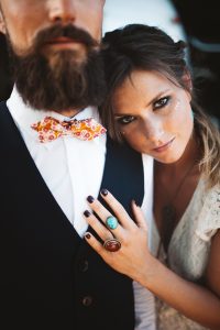 mariage folk ethnique provence caravane airstream chromée cool fun décontracté photographe