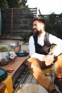 mariage folk ethnique provence caravane airstream chromée cool fun décontracté photographe