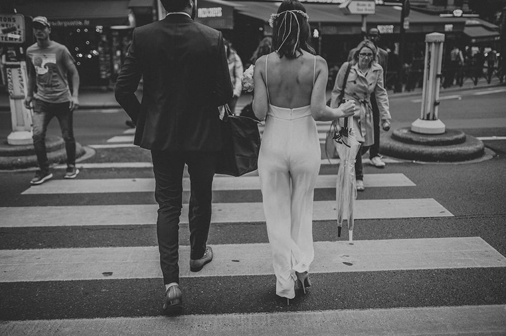 photographe mariage cool artiste paris reportage