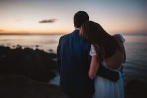 photographe mariage nantes rock folk la baule plage falaise