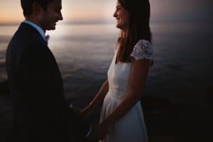 photographe mariage nantes rock folk la baule plage falaise