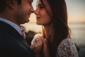 photographe mariage nantes rock folk la baule plage falaise