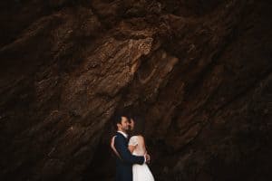 photographe mariage nantes rock folk la baule plage falaise