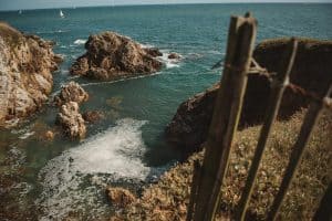 photographe mariage nantes rock folk la baule plage falaise
