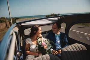 photographe mariage nantes rock folk la baule plage falaise