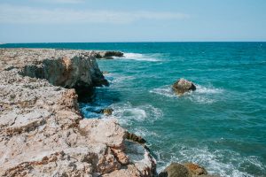 cliffs, waves, wild, nature, puglia, italy, monopoli