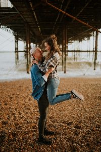 photographe, mariage, brighton, plage