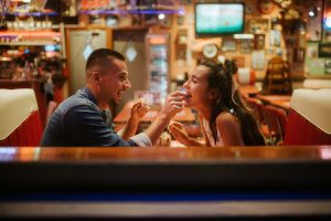 couple, ice cream, american diner, photographer