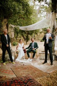 photographe, mariage, provence, cérémonie, boho