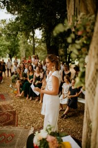 photographe, mariage, provence, cérémonie, folk, boho