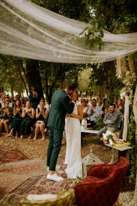 photographe, mariage, provence, cérémonie, folk, boho