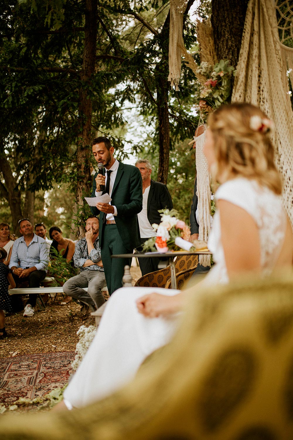 Boho folk wedding in Provence • Mélanie Bultez - Photographe