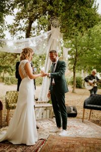 photographe, mariage, provence, cérémonie, folk, boho