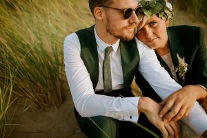 wedding, photographer, rock, beach, netherlands, folk, boho