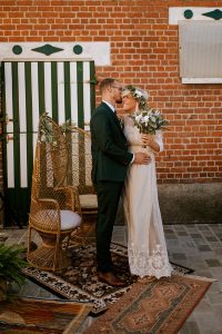 cérémonie, mariage, lille, briques, folk