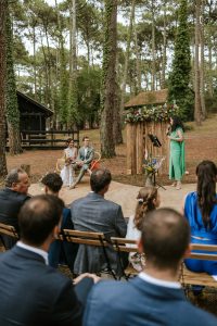 photographe forêt mariage cérémonie slow village