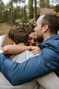 photographe forêt mariage cérémonie slow village