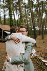 photographe forêt mariage cérémonie slow village