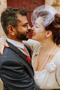 photographe mariage civil lyon retro chic