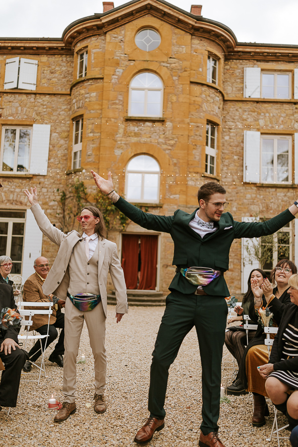 Mariage atypique et rock à Lyon