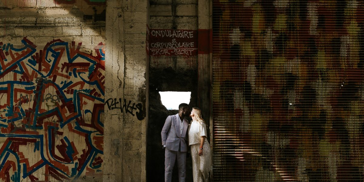 mariage civil industriel entrepot Paris
