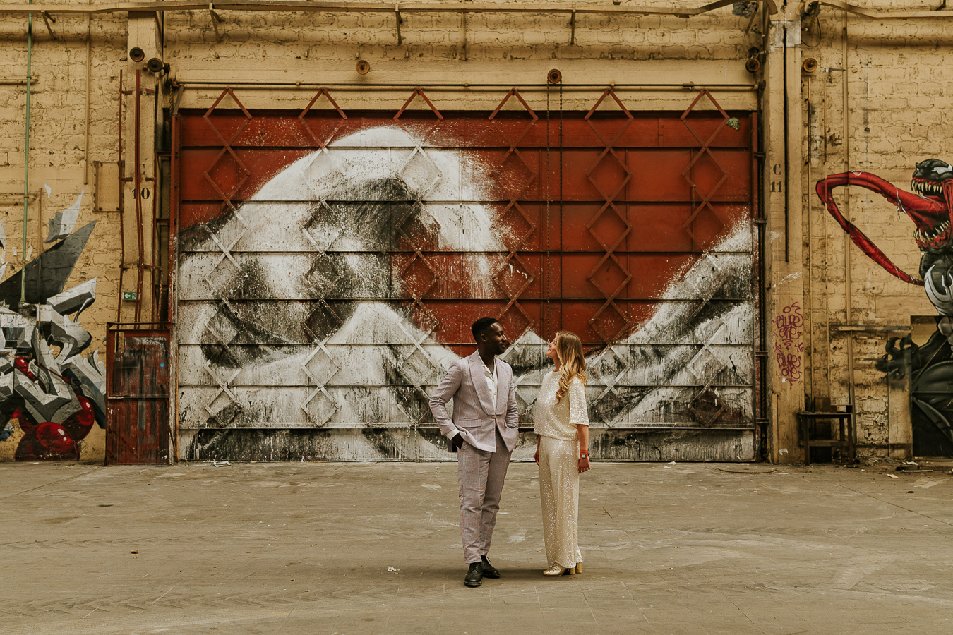 photographe mariage industriel Paris urbain